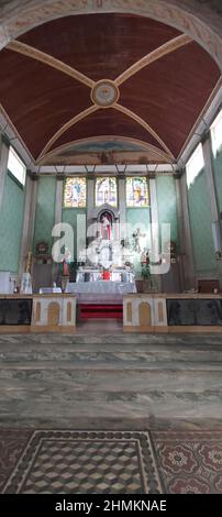 Kirche São Caetano do Xopotó, Cipotanea, Minas Gerais, Brasilien Stockfoto