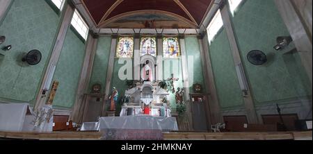 Kirche São Caetano do Xopotó, Cipotanea, Minas Gerais, Brasilien Stockfoto