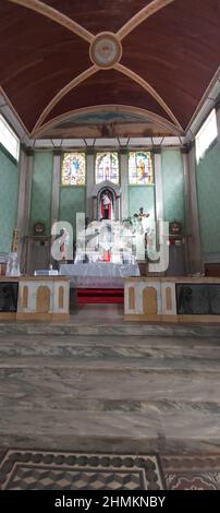 Kirche São Caetano do Xopotó, Cipotanea, Minas Gerais, Brasilien Stockfoto