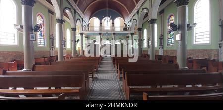 Kirche São Caetano do Xopotó, Cipotanea, Minas Gerais, Brasilien Stockfoto