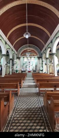 Kirche São Caetano do Xopotó, Cipotanea, Minas Gerais, Brasilien Stockfoto