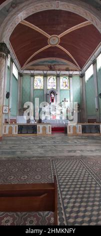 Kirche São Caetano do Xopotó, Cipotanea, Minas Gerais, Brasilien Stockfoto