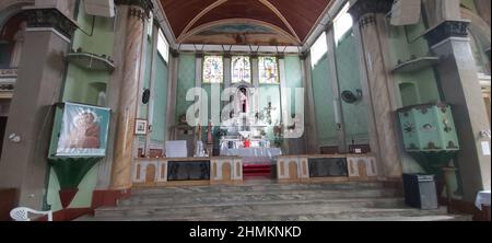 Kirche São Caetano do Xopotó, Cipotanea, Minas Gerais, Brasilien Stockfoto