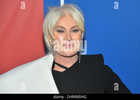 Deborra-Lee Furness nimmt an der Eröffnungsnacht von „The Music man“ im Winter Garden Theatre am 10. Februar 2022 in New York Teil. Stockfoto