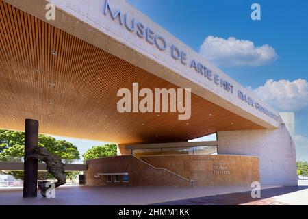 Leon, Guanajuato, Mexiko, 20. November 2021: Museum für Kunst und Geschichte von Guanajuato in Leon, Mexiko, Mateo Herrera Auditorium, im Forum Cultural Guanajuato Stockfoto