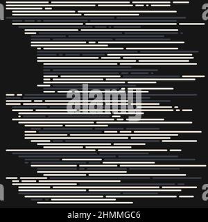 Cartoon-Codierung simulierte Linien Vektor-Illustration Stock Vektor