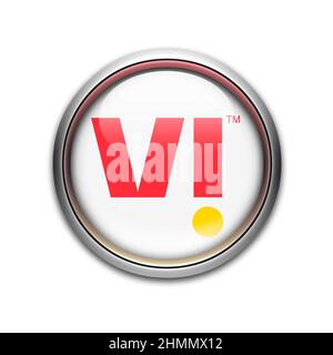 VI – Vodafone Idea Limited-Logo Stockfoto