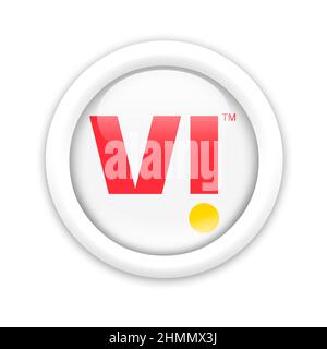 VI – Vodafone Idea Limited-Logo Stockfoto