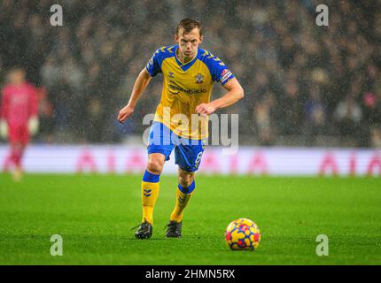 James ward-Prowse von Southampton während des Spiels im Tottenham Hotspur Stadium. Bildnachweis : © Mark Pain / Alamy Live News Stockfoto