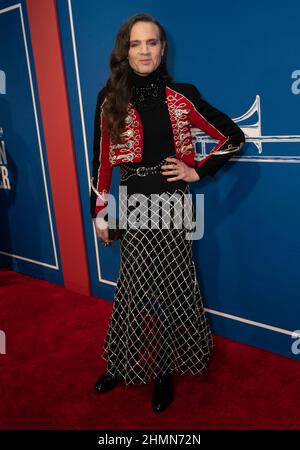 10. Februar 2022, New York, New York, USA: Jordan Roth nimmt an der Eröffnungsnacht von ''The Music man'' am Broadway im Winter Garden Theatre Teil (Bildquelle: © Lev Radin/Pacific Press via ZUMA Press Wire) Stockfoto