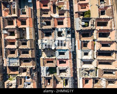 Wohnviertel von Budapest, Ungarn Stockfoto