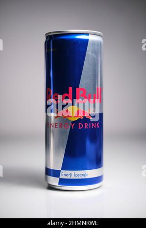 Red Bull Energydrink Stockfoto
