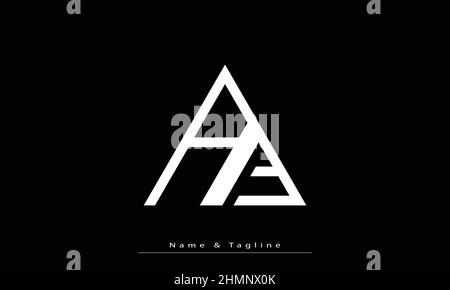 Alphabet Buchstaben Initialen Monogramm Logo ab, BA Stock Vektor