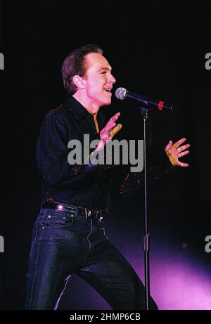 David Cassidy bei einem Konzert im Hammersmith Apollo in London, Großbritannien. 12th. April 2002 Stockfoto