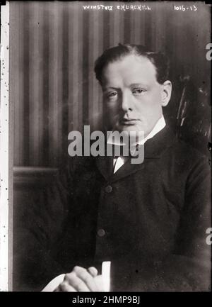 Winston Churchill 1874-1965. Bain News Service, Herausgeber. 1900. Stockfoto