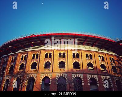 Das Einkaufszentrum Las Arenas. Plaça Espanya, Barcelona, Spanien Stockfoto