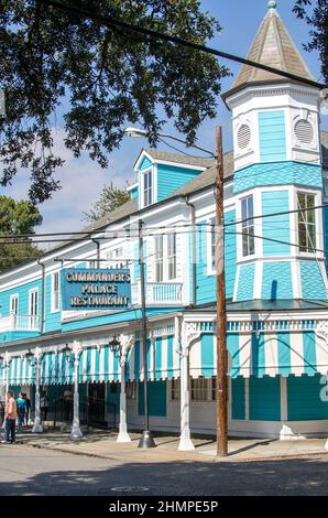 New Orleans, Louisiana, USA - 1. Februar 2014: Commander's Palace Restaurant in New Orleans Stockfoto