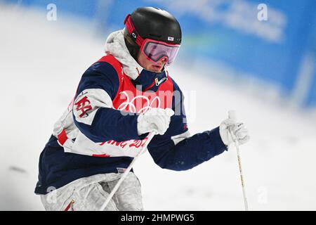 NUR VERKÄUFE MIT URSPRUNG IN DEN USA Jaelin Kauf (USA), 3. FEBRUAR 2022 - Freestyle Skiing : Women's Moguls Qualification during the bei Stockfoto