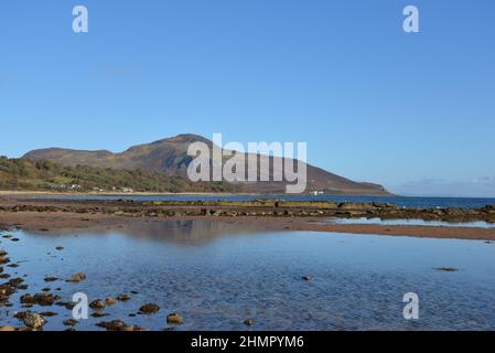 Kingscross Point, Whiting Bay, Isle of Arran, Schottland Stockfoto