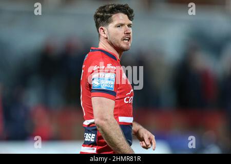 Lachlan Coote #1 von Hull KR während des Spiels in, am 2/11/2022. (Foto von David Greaves/News Images/Sipa USA) Quelle: SIPA USA/Alamy Live News Stockfoto