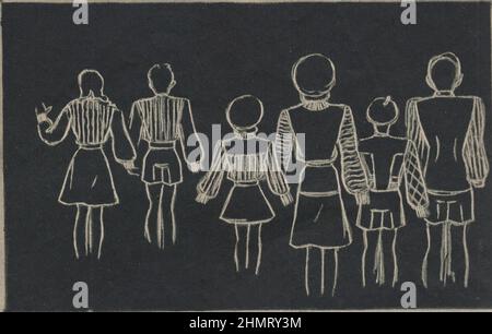 Weltkrieg ii, Werbung, historisch, Grafik-Design, Illustration, Ephemra, 1940s Modemagazin, Bekleidung, Publikation, 1940s, 1943 Zeitschrift, 20th Jahrhundert, Archiv, Kunstwerk, Design, Grafik, Kulturerbe, Geschichte, l ayout, Nostalgie, Kleidung, Damen, Dame, Zeitschrift, Stil, Stil Zeitschrift, Werbung, Anzeigen, Werbung, Werbung, Werbung, Mantel, Mäntel, weiblich, weiblich, Kleidung, Veröffentlicht, Typografie, Küche, Krieg, war Food, Monochrom, Druck, gedruckt, europa, europäisch, stricken, Dressmaking, Muster. ADDITIONAL-RIGHTS-CLEARANCE-INFO-NOT-AVAILABLE Stockfoto