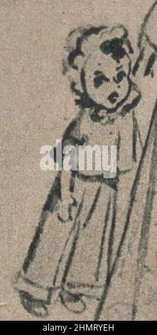 Weltkrieg ii, Werbung, historisch, Grafik-Design, Illustration, Ephemra, 1940s Modemagazin, Bekleidung, Publikation, 1940s, 1943 Zeitschrift, 20th Jahrhundert, Archiv, Kunstwerk, Design, Grafik, Kulturerbe, Geschichte, l ayout, Nostalgie, Kleidung, Damen, Dame, Zeitschrift, Stil, Stil Zeitschrift, Werbung, Anzeigen, Werbung, Werbung, Werbung, Mantel, Mäntel, weiblich, weiblich, Kleidung, Veröffentlicht, Typografie, Küche, Krieg, war Food, Monochrom, Druck, gedruckt, europa, europäisch, stricken, Dressmaking, Muster. ADDITIONAL-RIGHTS-CLEARANCE-INFO-NOT-AVAILABLE Stockfoto