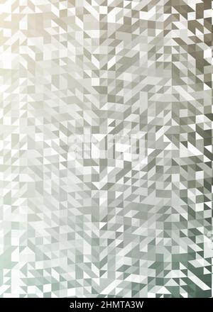 Abstrakte Low Polygon Farbe Generative Art Hintergrunddarstellung Stock Vektor