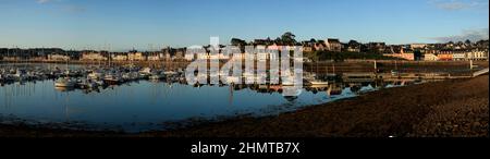 Hafen von Camaret sur Mer auf der Halbinsel Crozon; Bretagne; Frankreich Stockfoto