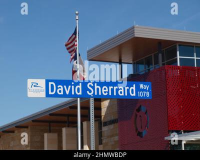 Wandern Auf Dem Central Trail Durch Richardson, Texas Stockfoto