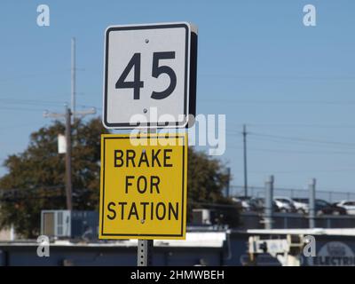 Wandern Auf Dem Central Trail Durch Richardson, Texas Stockfoto