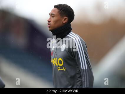 Huddersfield, England, 12th. Februar 2022. Daniel Jebbison von Sheffield Utd während des Sky Bet Championship-Spiels im John Smith's Stadium, Huddersfield. Bildnachweis sollte lauten: Simon Bellis / Sportimage Kredit: Sportimage/Alamy Live News Stockfoto