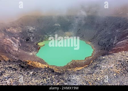 Krater-See im Santa Ana Vulkan, Cerro Verde Nationalpark, El Salvador Stockfoto