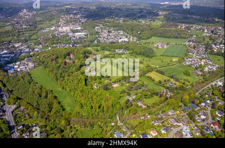 Luftbild, Golfplatz Golf in Herdecke, Ahlenberg, Herdecke, Ruhrgebiet, Nordrhein-Westfalen, Deutschland, DE, Europa, Golf, Golfplatz, Golf Cl Stockfoto