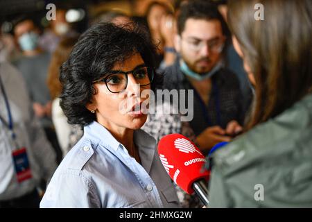 Rachida Dati, Mitglied der französischen rechten Partei Les Republicains (LR) während des jährlichen „Campus des Jeunes Republicains“ (Campus der jungen Republikaner) HE Stockfoto