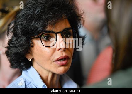 Rachida Dati, Mitglied der französischen rechten Partei Les Republicains (LR) während des jährlichen „Campus des Jeunes Republicains“ (Campus der jungen Republikaner) HE Stockfoto