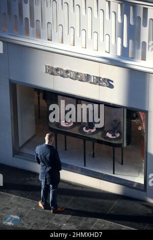 Allgemeine Ansichten des Boodles House in Liverpool, Großbritannien. Stockfoto