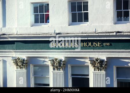 Allgemeine Ansichten des Boodles House in Liverpool, Großbritannien. Stockfoto