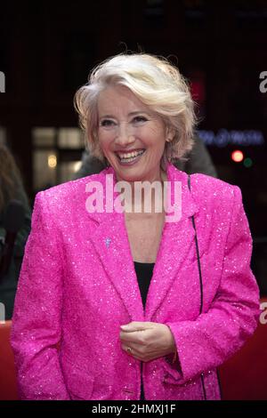 Emma Thompson bei der Good Luck to You, Leo Grande Premiere im Rahmen der Internationalen Filmfestspiele Berlin 72nd (Berlinale) am 12. Februar 2022 in Berlin. Foto von Aurore Marechal/ABACAPRESS.COM Stockfoto