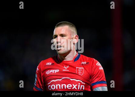 Hull Kr's Shaun Kenny-Dowall während des Betfred Super League-Spiels im Sewell Group Craven Park Stadium, Hull. Bilddatum: Freitag, 11. Februar 2022. Stockfoto