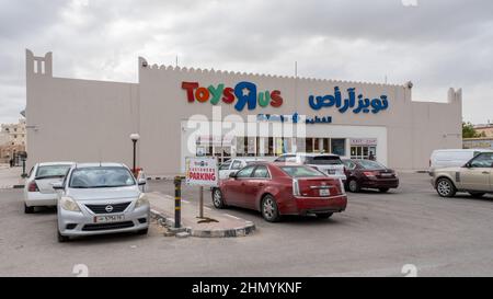 Doha, Katar - Januar 16th 2022: Ein Toys R US-Shop im Nahen Osten in Doha, Katar Stockfoto