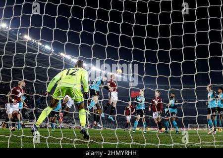 Turin, Italien. 12th. Februar 2022. Andrea Belotti (FC Turin) header during Turin FC vs Venezia FC, italyan Soccer Serie A match in Turin, Italy, February 12 2022 Credit: Independent Photo Agency/Alamy Live News Stockfoto