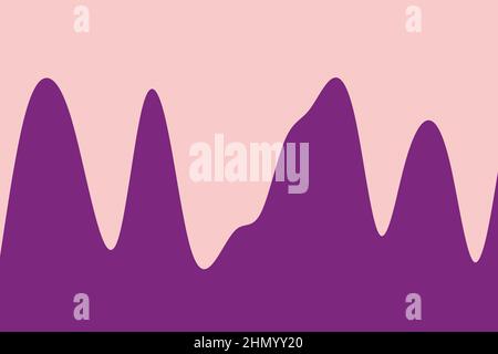 Abstrakte Wasser wave Vector Illustration Design Hintergrund Stock Vektor
