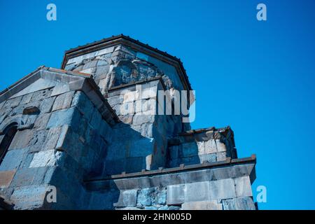 Voskepar Kirche. Kirche St. Astvatsatsatsin Voskepar, Provinz Tavush, Armenien Stockfoto