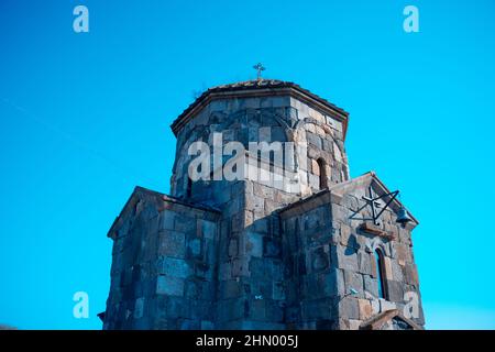 Voskepar Kirche. Kirche St. Astvatsatsatsin Voskepar, Provinz Tavush, Armenien Stockfoto