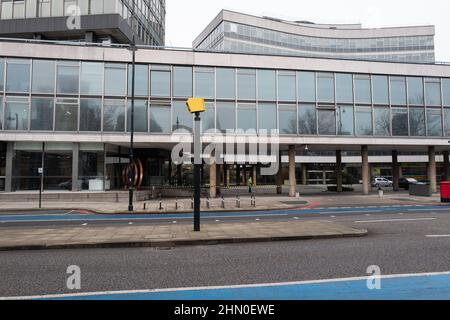 Stock-Bild einer GATSO-Blitzerkamera, aufgenommen in London, Großbritannien Stockfoto