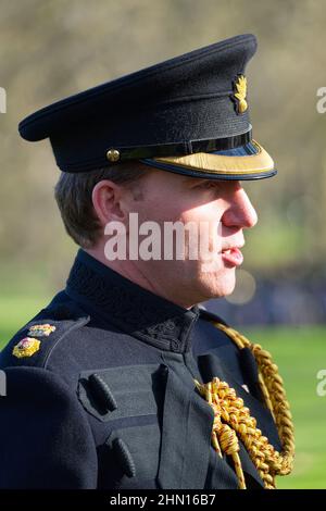 Oberstleutnant James Shaw, Grenadier Guards, Brigade Major, Household Division Stockfoto