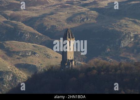 Wallace Monument, Stirling Stockfoto