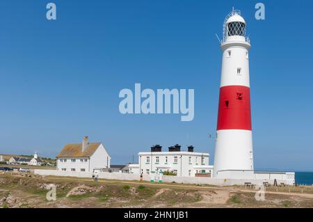 Portland Bill Lighthouse, Portland Bill, Portland, Dorset, England, VEREINIGTES KÖNIGREICH Stockfoto