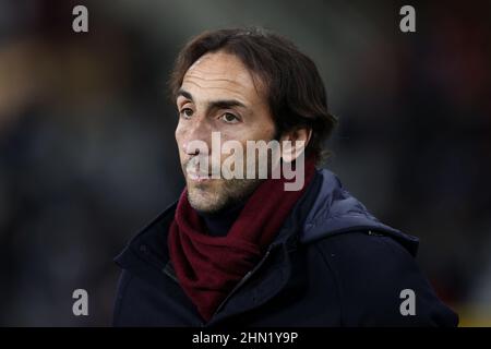 Turin, Italien. 12th. Februar 2022. Emiliano Moretti (Turin FC) während des FC Turin gegen Venezia FC, italienische Fußballserie A Spiel in Turin, Italien, Februar 12 2022 Quelle: Independent Photo Agency/Alamy Live News Stockfoto