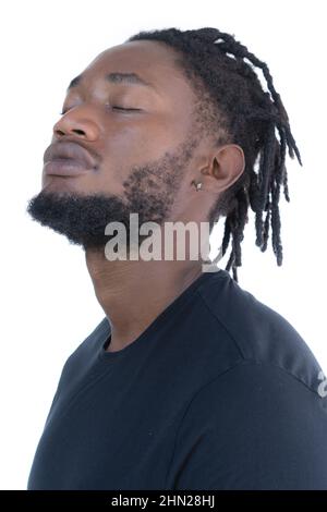 Ein Porträt von afrikanische Amerikaner. Stockfoto